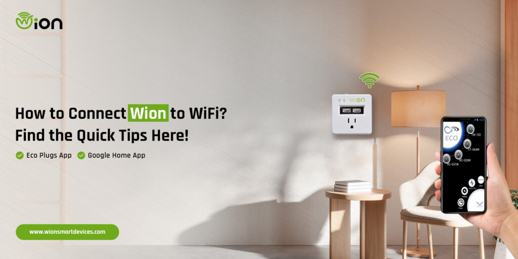 Connect Wion to WiFi